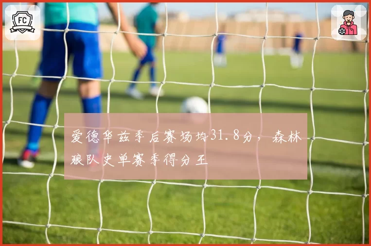 爱德华兹季后赛场均31.8分,森林狼队史单赛季得分王